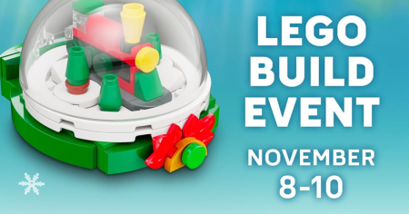 Free Lego Holiday Train Snow Globe Build Event At Barnes &Amp; Noble (November 8Th-10Th)