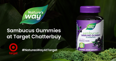 Apply To Try Nature’s Way Sambucus Gummies For Free At Target With Ripple Street!