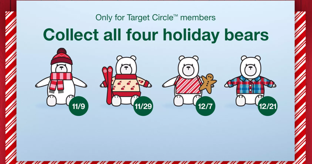 Free Holiday Bears At Target For Holiday Wishes Event