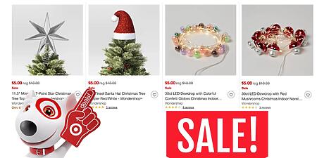 Christmas Decorations Starting At Just $5 At Target