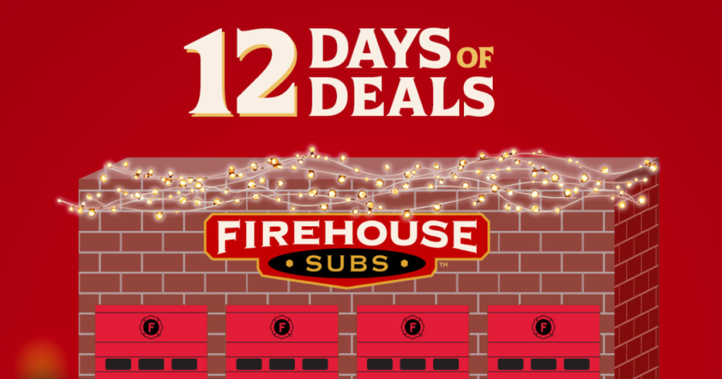 Firehouse Subs Launches 12 Days Of Deals