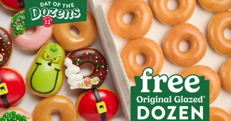 Bogo Free Dozen Donuts At Krispy Kreme – Today Only!