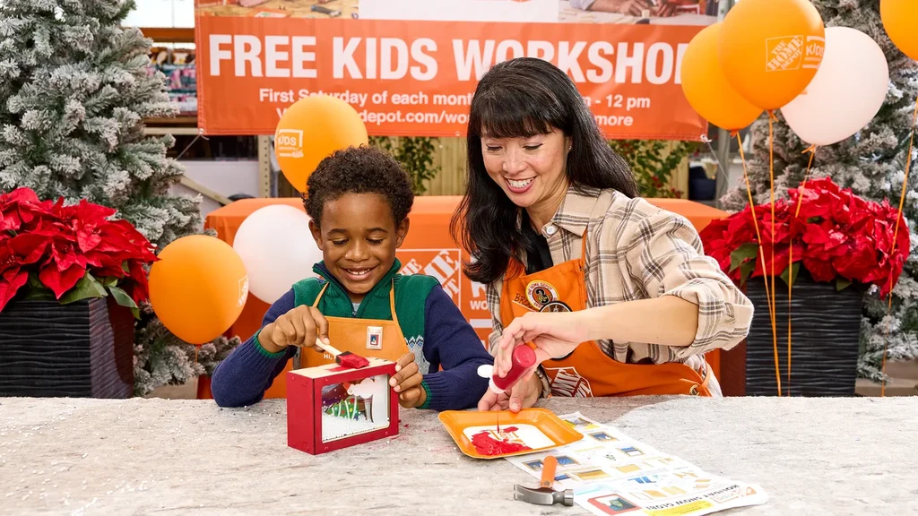 Free Home Depot Kids Workshop On December 7Th – Make Holiday Snow Globe