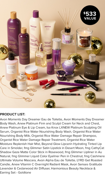 Avon’s New Year Fresh Glow Sweepstakes