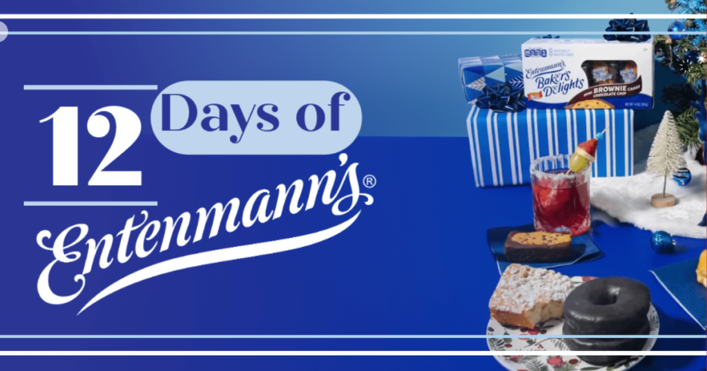 Entenmann’s “12 Days Of Entenmann’s” Sweepstakes – 12 Amazing Prizes To Win!