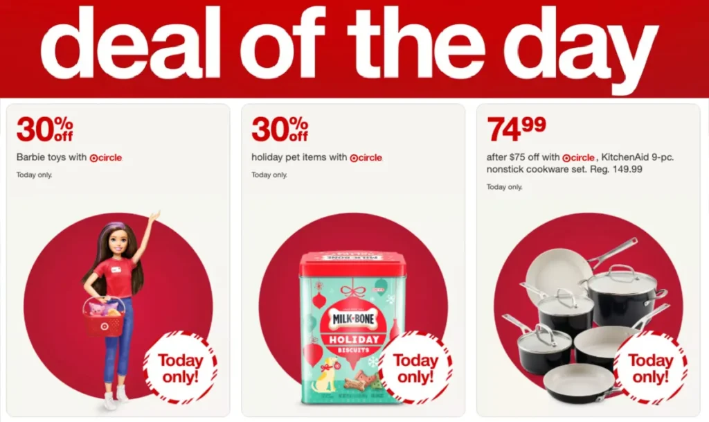 Target Deal Of The Day: 30% Off Barbie, 50% Off Kitchenaid, &Amp; More!