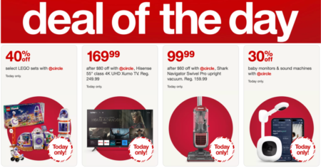 Target Deal Of The Day: Save Big On Legos, Tvs, Vacuums &Amp; More!