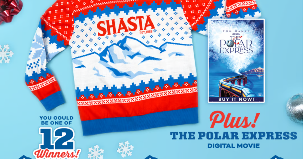 The Shasta Classic &Amp; Cozy Holiday Sweater Giveaway