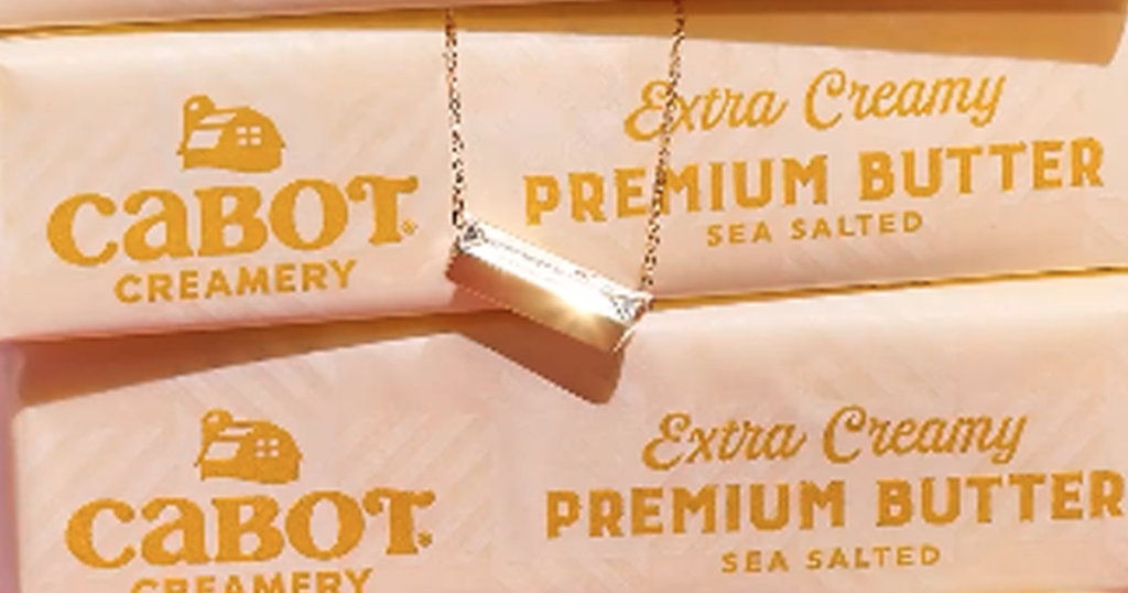 14K Gold Butter Necklace Giveaway