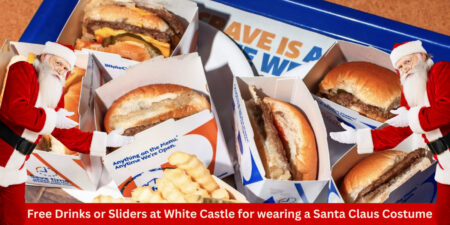 White Castle Is Serving Up Holiday Cheer And Free Treats This Season! If You’re Rocking A Festive Costume Or Even Just A Santa Hat, You Can Snag Some Freebies Between December 21-24, 2024. Whether You’re Craving A Small Drink Or A Few Tasty Sliders, White Castle Is The Place To Be For Holiday Fun—And It’s All For Free With A Little Festive Spirit.