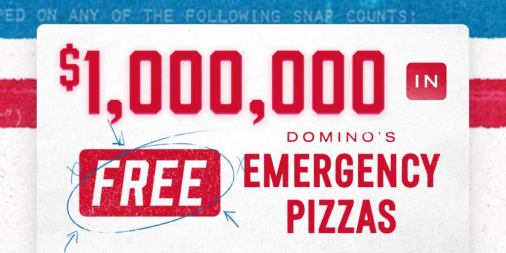 67,205 Free Medium 2-Topping Pizza Up For Grabs From Dominos