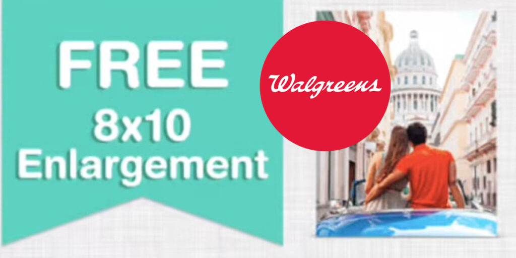 Get A Free 8×10 Photo Print At Walgreens!