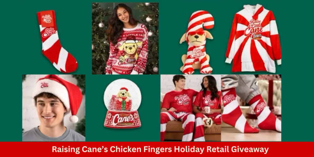 Win Raising Cane'S Holiday Merch — 1,000 People Will Win!