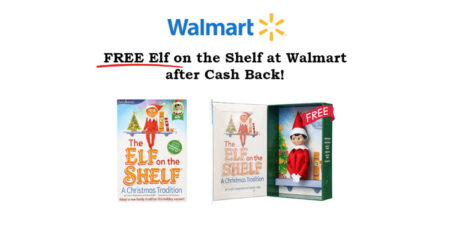 Get A Free Elf On The Shelf At Walmart After Cash Back!