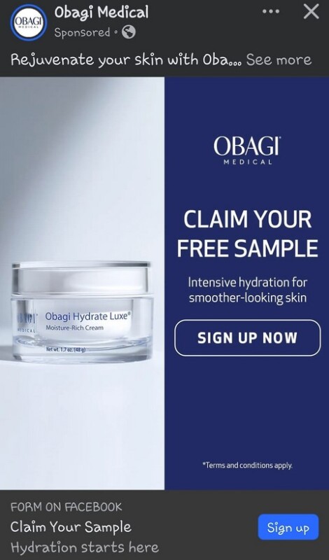 Looking For Premium Skincare? You’re In Luck! Obagi Medical Is Offering Free Samples Of Their Hydrate Luxe Moisture Rich Cream Through Sponsored Ads On Social Media. This Luxurious Moisturizer Is Formulated To Deliver Intense Hydration And Is Perfect For Dry Or Sensitive Skin.