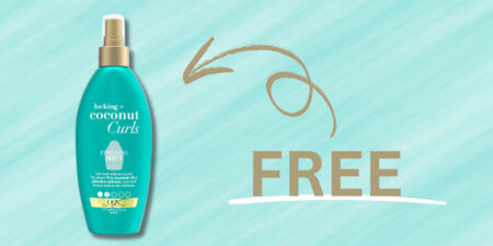 Free Ogx Locking + Coconut Curls Finishing Mist At Walgreens