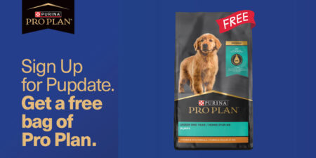 Hurry! Snag A Free Bag Of Purina Pro Plan Dog Food With Free Shipping