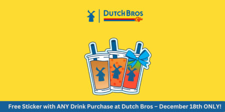 Dutch Bros Fans, Today Is Your Lucky Day! Stop By Any Participating Dutch Bros Location On December 18Th, 2024, To Snag A Free Sticker With Any Drink Purchase. Whether You'Re Grabbing Your Go-To Coffee, A Rebel Energy Drink, Or A Seasonal Favorite, You'Ll Get An Exclusive Sticker To Show Off Your Dutch Bros Love.