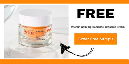 Free Avene Vitamin Activ Cg Radiance Intensive Cream Sample!