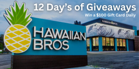 This Holiday Season, Hawaiian Bros Is Bringing The Spirit Of Aloha With 12 Days Of Exclusive Deals And Giveaways! From December 12Th To 23Rd, 2024, Enjoy Daily Perks Like 2X Points, Discounts, Free Sides, And Bogo Offers On Their Famous Classic Plate Lunches. Plus, Follow Their Instagram Page For A Chance To Win $100 Gift Cards During This Festive Event.