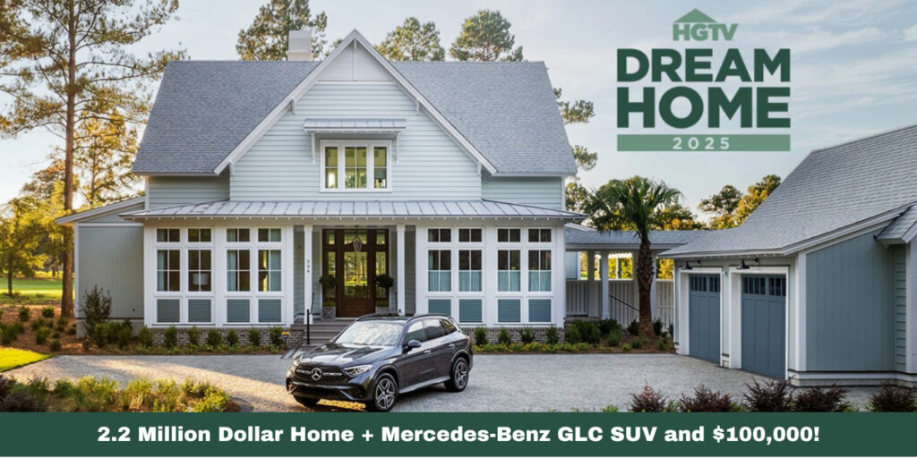 Win A 2.2 Million Dollar Home + More In The Hgtv Dream Home 2025