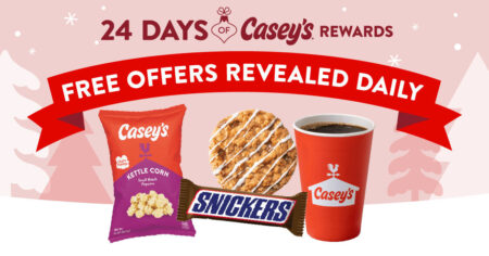 Celebrate The Holidays With Casey’s 24 Days Of Rewards