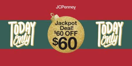 Free $60 Off $60 Coupon At Jcpenney – Today Only!