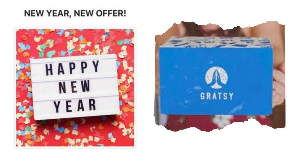 Free Newyear Gratsy Box - New!