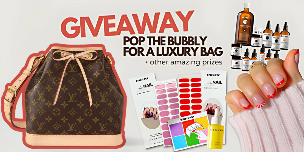 Pop The Bubbly For A Luxury Bag Giveaway – Win A Louis Vuitton Bag And More!