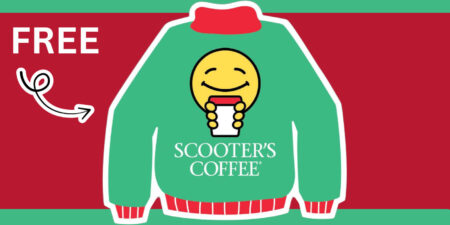 Free Hot Chocolate &Amp; Stickers At Scooter’s On Dec 20Th