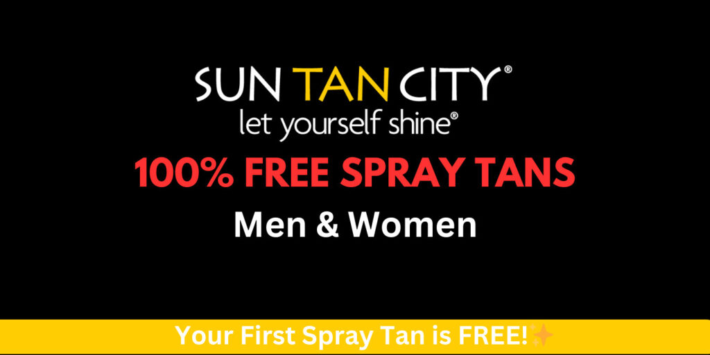 Get Your First Spray Tan 100% Free At Sun Tan City