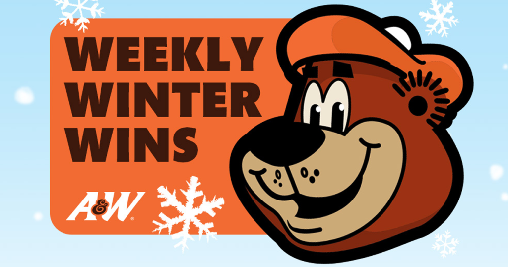 Win A&Amp;W Merch In The Weekly Winter Wins Sweepstakes!