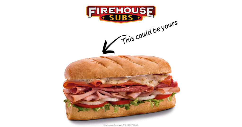 If Your Name Matches The Name Of The Day At Firehouse Subs, You’re In For A Treat! With The Purchase Of Any Item, You Can Get A Free Medium Sub Just By Showing Your Id. This Promotion Is A Fun Way To Enjoy A Delicious Sub On The House.