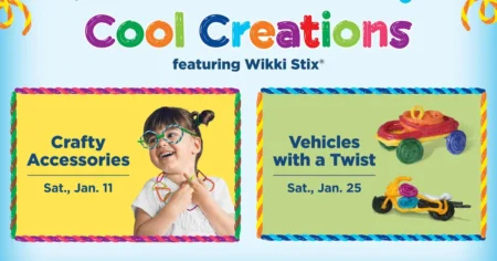 Looking For A Fun, Creative Activity For The Kids? Head To Your Local Lakeshore Learning Store This Weekend For The Free Cool Creations Event! Kids Can Unleash Their Creativity By Making Crafty Accessories And Vehicles With A Twist—And You Could Even Win A $100 Lakeshore E-Gift Card Just By Checking In.