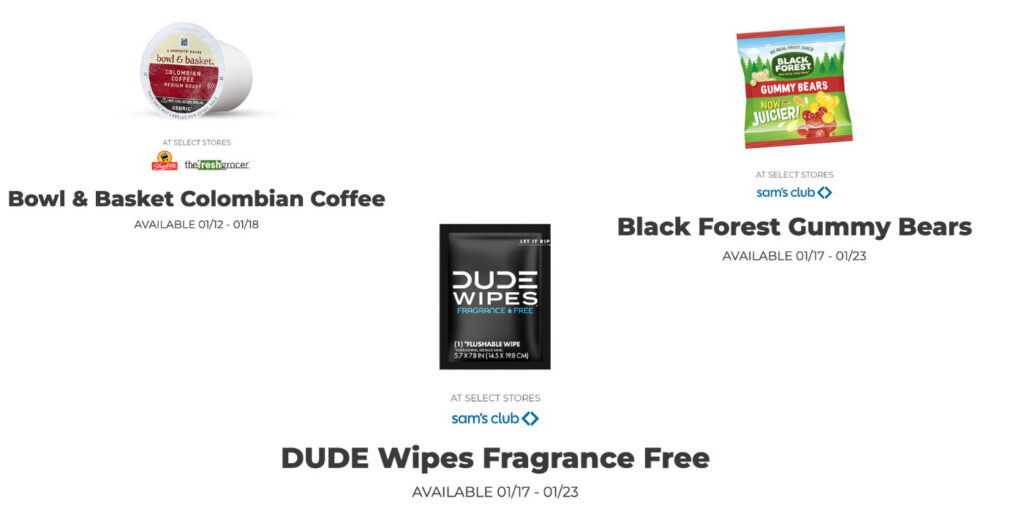 Score Free Dude Wipes (Fragrance-Free) And Black Forest Gummy Bears Samples At Select Sam’s Club Freeosk Locations From January 17Th Through January 23Rd, 2025. Redeeming Your Samples Is Simple And Quick With The Freeosk App!