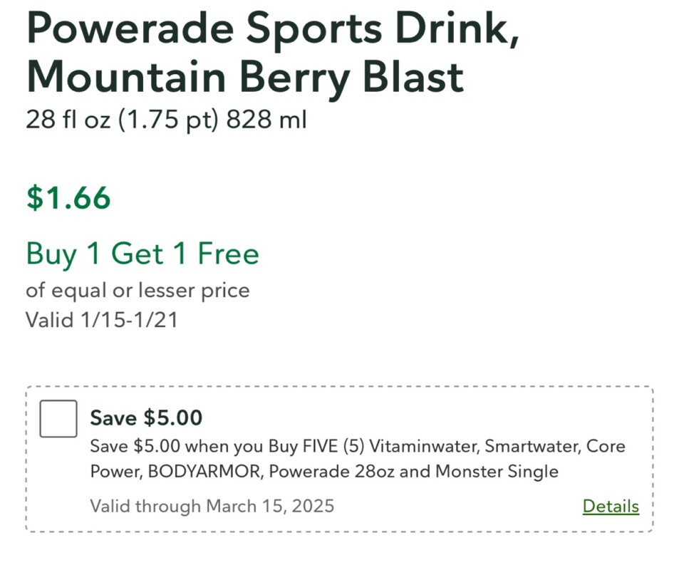 Take Advantage Of This Amazing Deal At Publix Where You Can Score 6 Bottles Of Powerade Sports Drinks (28 Oz) For Free! Here’s How The Deal Works: