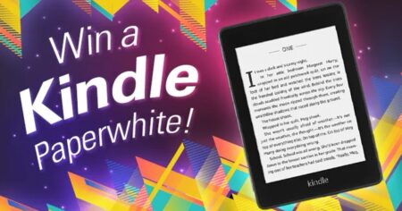 Love Reading? Here’s Your Chance To Win A Kindle Paperwhite In Bookriot’s Latest Giveaway! Enter Now For A Shot At This Sleek, Lightweight E-Reader Perfect For All Your Favorite Books.